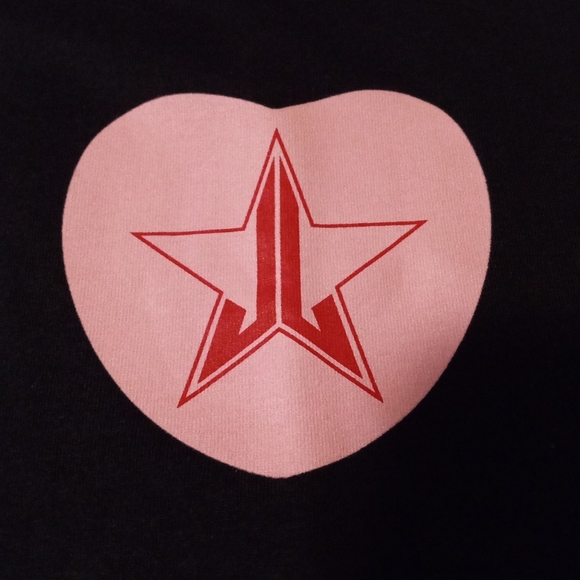 🆕 Jeffree Star Black Valentine's T-shirt with Logo, X-Large, NWOP - Picture 8 of 12